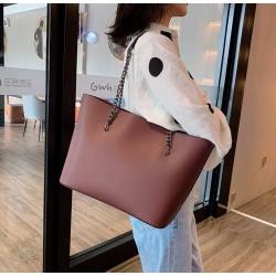 New Women's Shoulder Bags Retro Tote Bag Simple Women Handbags Temperament Large Capacity Shoulder Bag