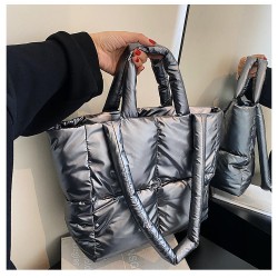 Factory Direct Light Soft Quilted Tote Bag Women'S High Volume Shopping Crossbody Shoulder Bag